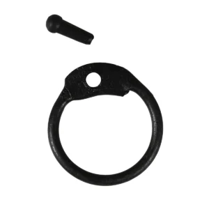 Mild Steel Round Loose Rings- 9mm Dome Rivets Round Ring – 18 Gauge - 1Kgs – Ideal for Chainmail DIY & Repairs