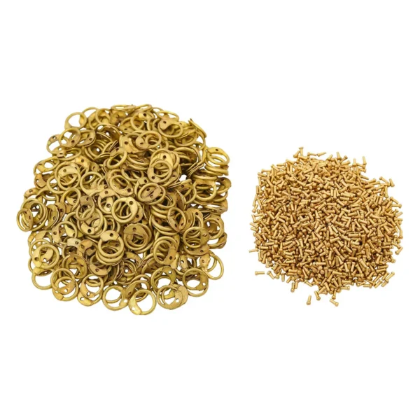 Loose Parts Rings Solid Brass Loose Rings - Ultimate Crafting Essential