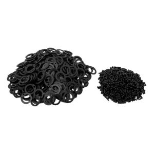 Loose Chainmail Rings – 9 mm 17 Gauge Flat with Dome Rivets, 1 kg Pack