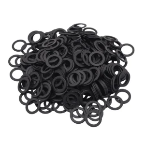 Steel Flat Loose Rings-  9mm Flat Ring, 17  Gauge, Mild Steel, Natural Finish -1Kgs – Ideal for Chainmail DIY & Repairs