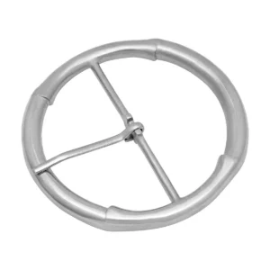 Medieval Steel Round Buckle 3.25 inches