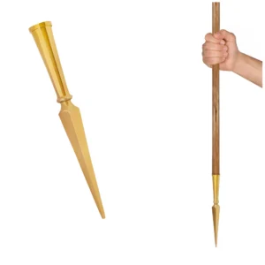 Solid Brass Roman Spear Butt
