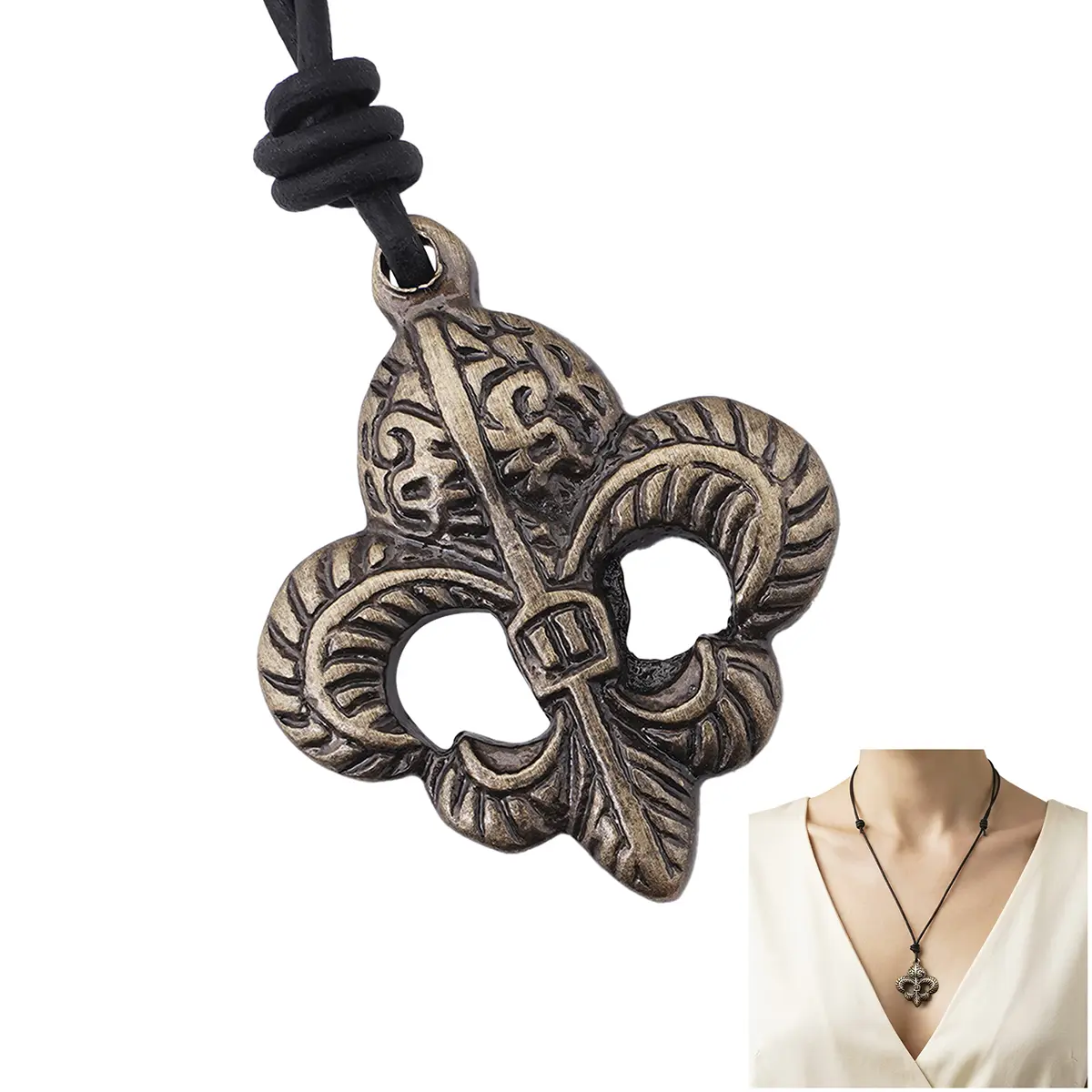 Fleur-de-Lis Pendant