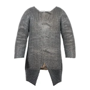 Chainmail Hauberk 10 mm 16 Gauge Mild Steel Butted