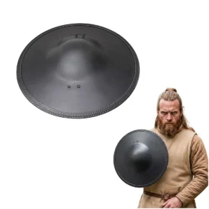 Fencing Buckler Shield - Medieval Blackened Small Shield