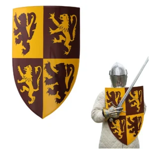 Owain Glyndwr Welsh Lion Rampant Shield