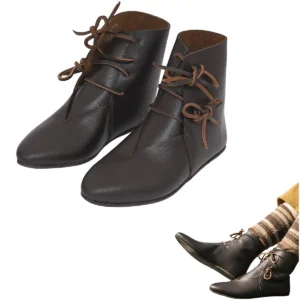 Leather Medieval Turnshoes