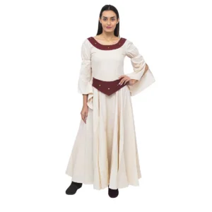 Medieval Maiden Dress - Cotton Country Maiden Gown