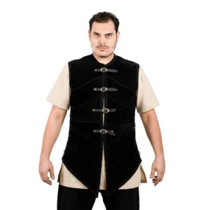 Pirate of the Seven Seas Suede Leather Jacket