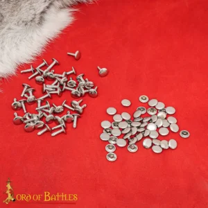 Steel Snap Buttons Set of 50