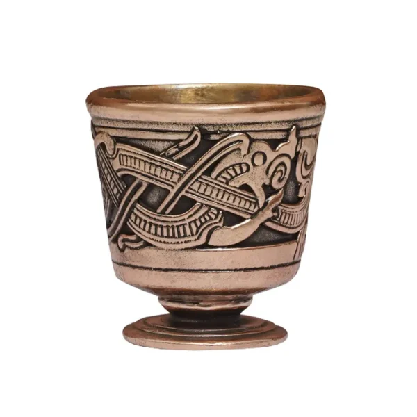 Powerful Bronze Goblet Ritual Cup