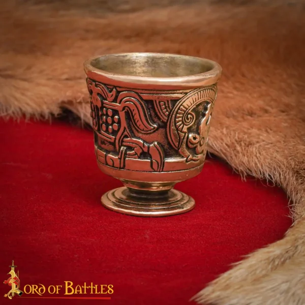 Powerful Bronze Goblet Ritual Cup