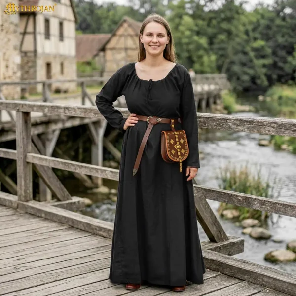 maiden dress The | Midi Dresses | Maison Amory Discover the charm of the 16th century with the Fair Maiden medieval dress Verbena Maiden dress MonBelAmour