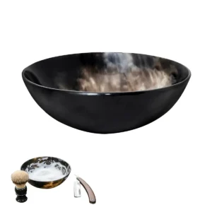 Handcrafted Viking Natural Horn Bowl