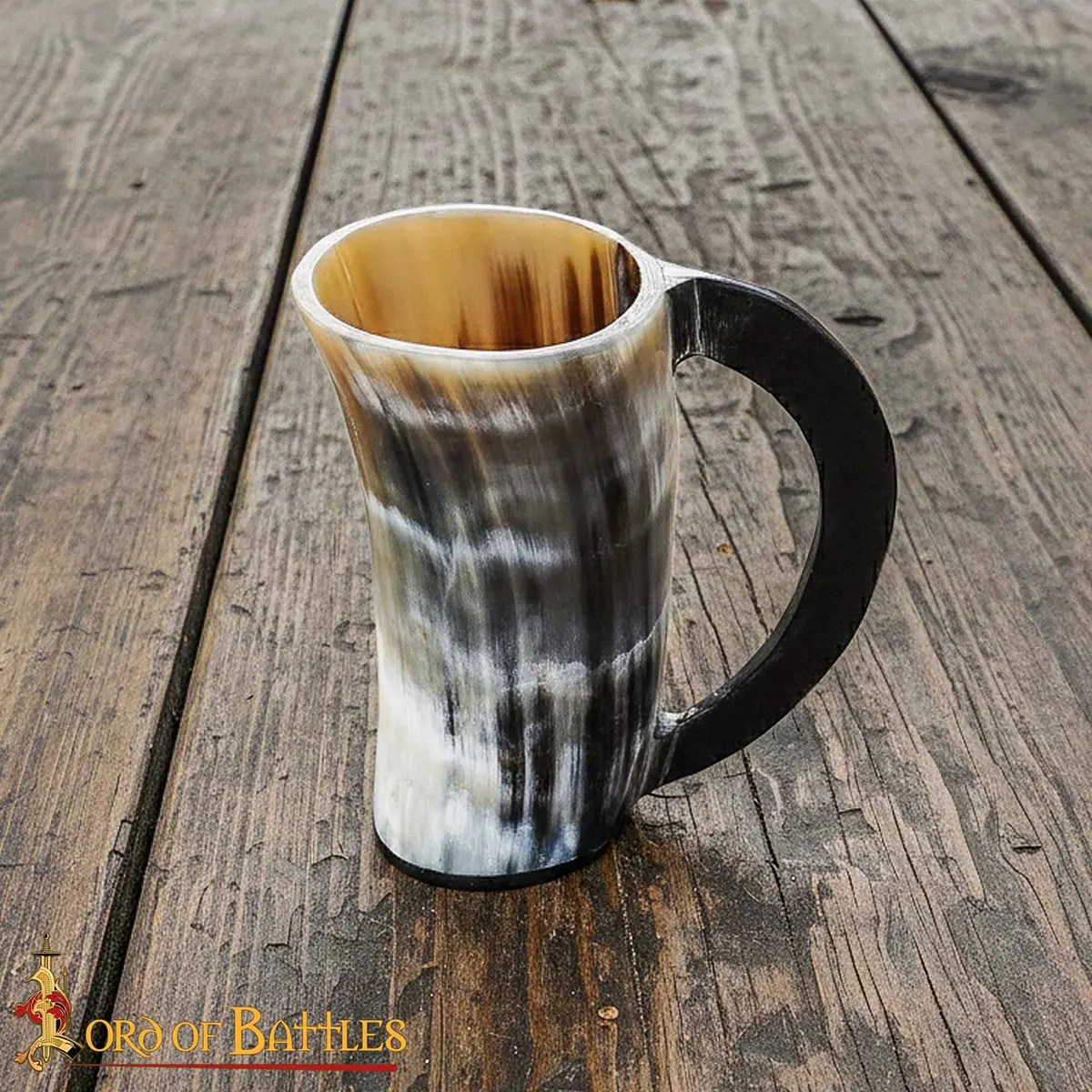Medieval Viking Horn Tankard Beer Mug Handcrafted Genuine Ox Horn | Medieval Shop at Medieworld