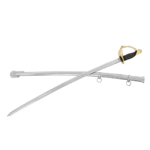 American Cavalry Officer's Sword with Steel Scabbard