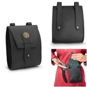 Granada Medieval Leather Belt Pouch
