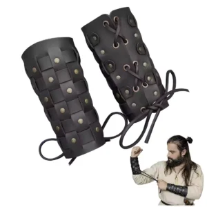 Navarro Leather Bracers