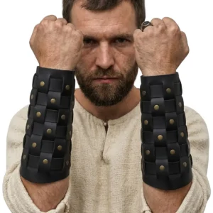 Navarro Leather Bracers