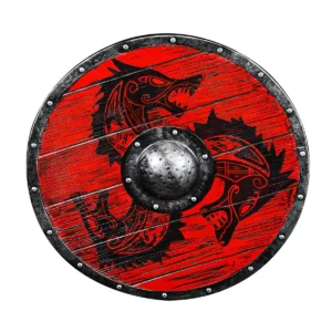 Fenrir Wolf Wooden Shield