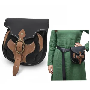 Valencia Medieval Leather Pouch