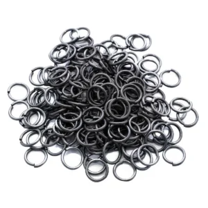 Loose Chainmail Rings – 9 mm 16 Gauge Mild Steel Butted, 1 kg Pack