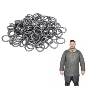 High Tensile Chainmail Rings 9 mm 16 gauge