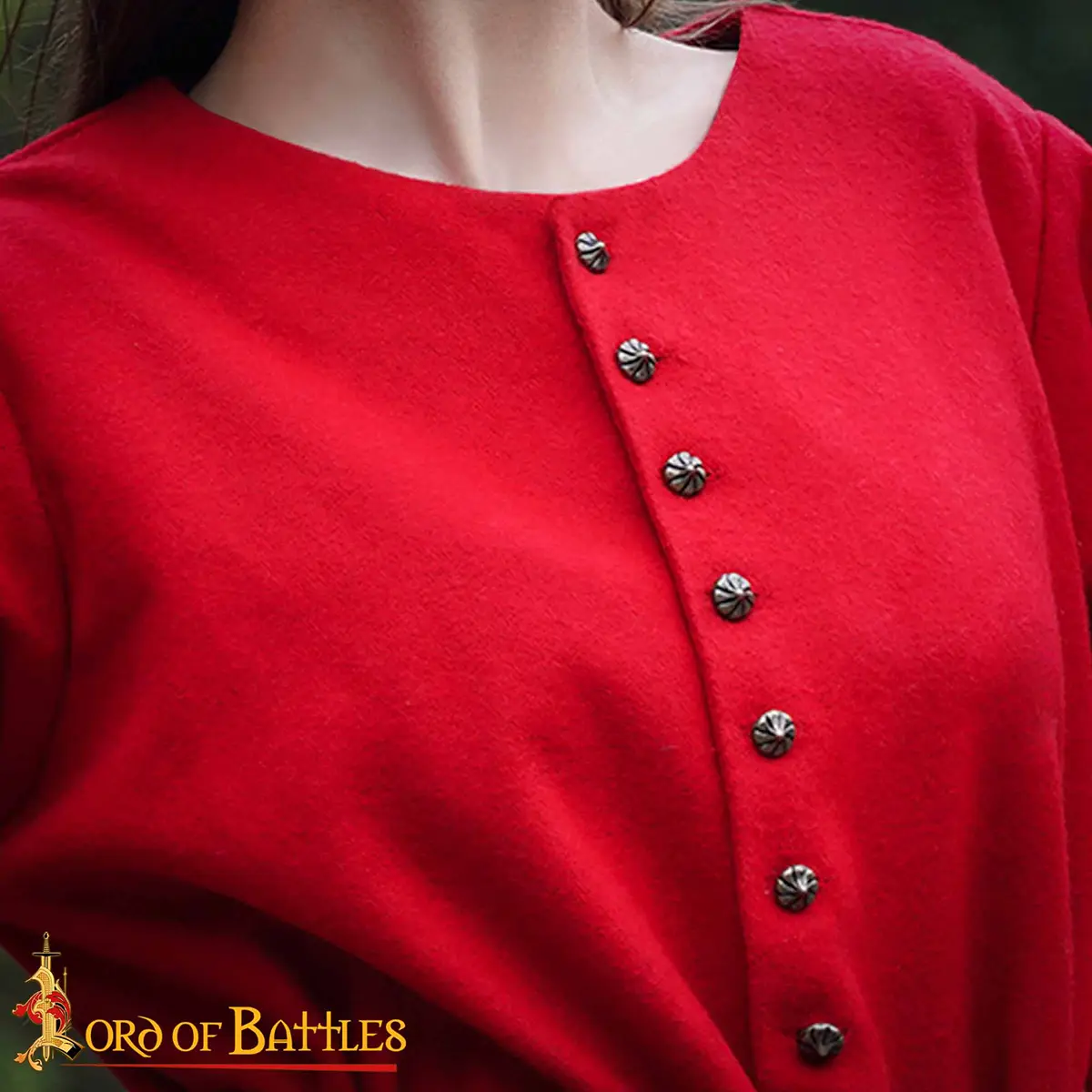 Medieval Antique Brass Buttons - Set of 6 Medieval Antique Brass Buttons - Set of 6 - Image 7