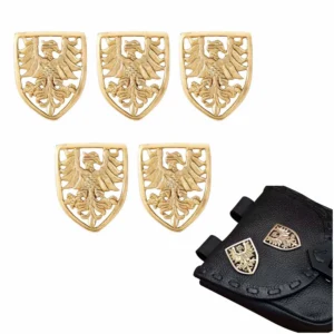 Heraldric Brass Belt Decoration