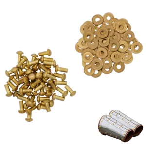 Brass Mushroom Head Rivets
