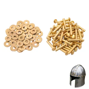 Brass Dome Solid Rivets
