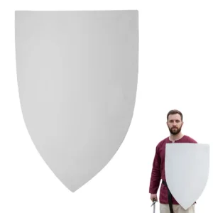 Wooden White Shield