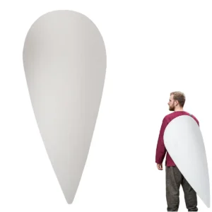 Large White Shield