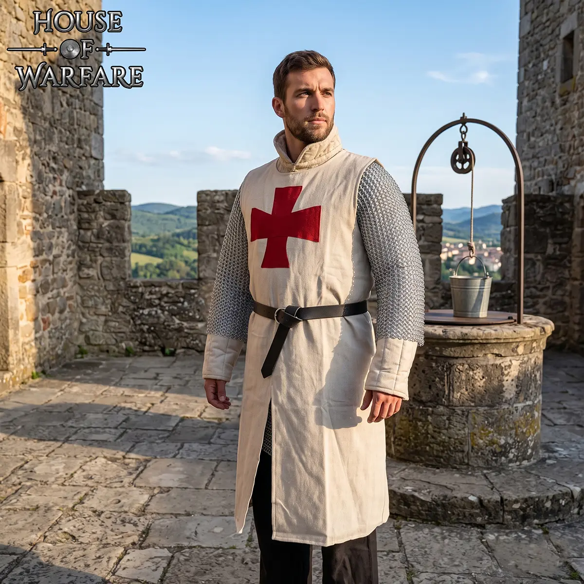 Recycled Cotton Templar Knight Tabard - Image 6