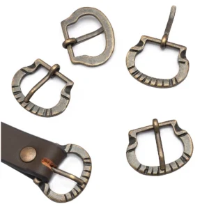 High Medieval Brass Belt Buckle