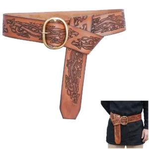 Fenrir Viking Leather Belt​