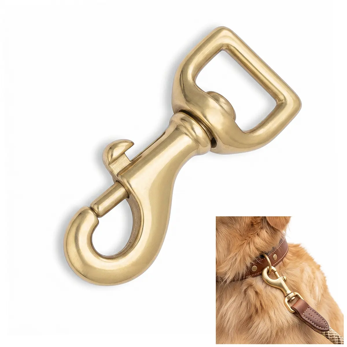 31780-Featured-1 Solid Brass Snap Hook