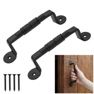 barrel shaped iron pull handle