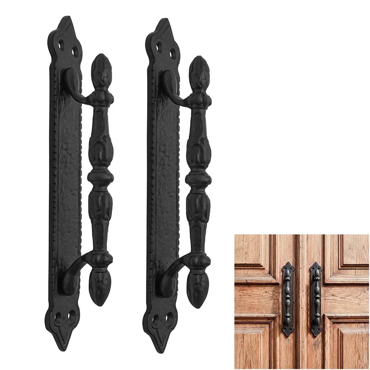 Victorian Cast Iron Door Pull Handle