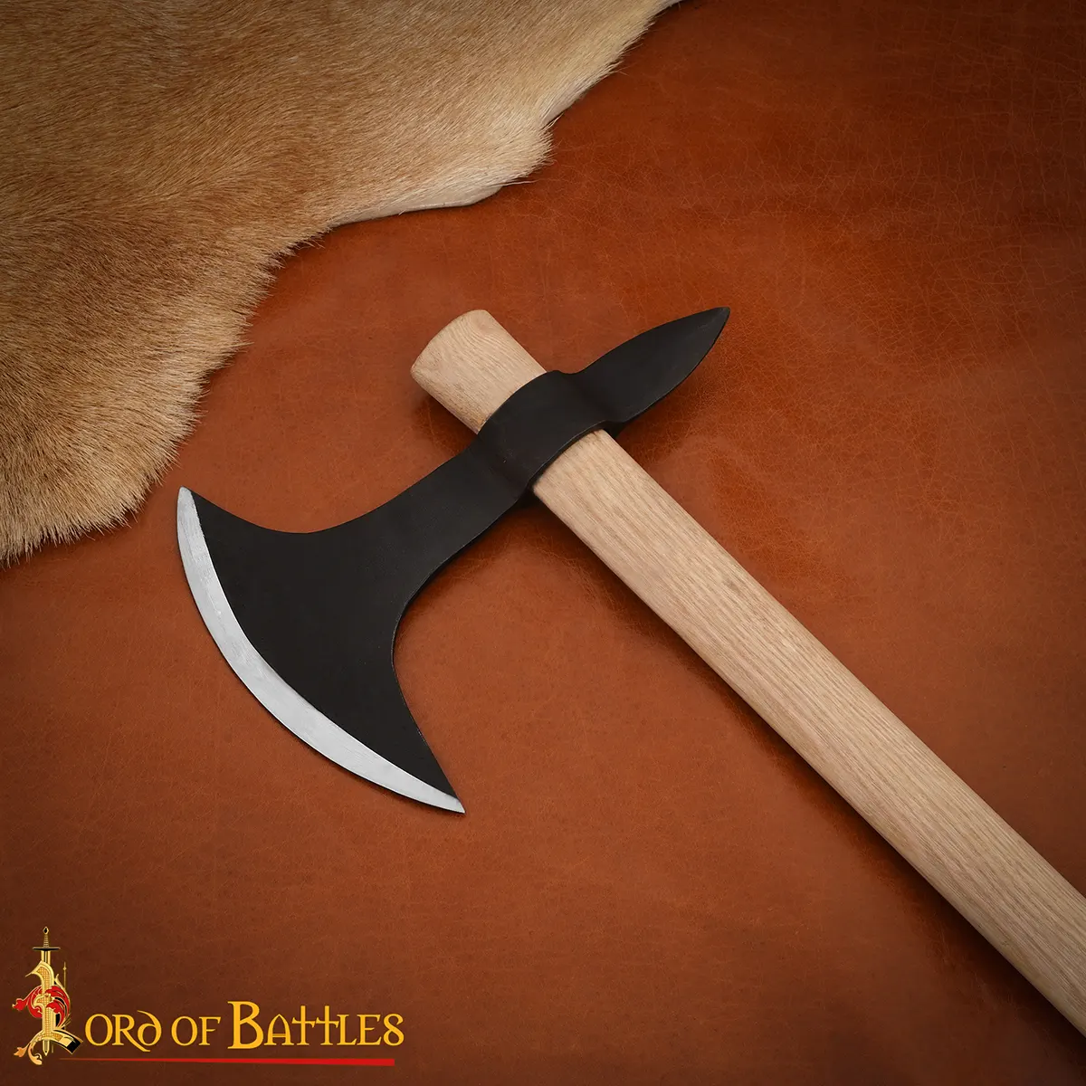 Spike Tomahawk - Carbon Steel Spiked Viking Axe - Image 6