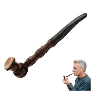 Vintage Wooden Smoking Pipe
