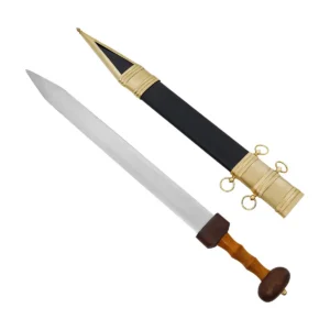Roman Pompeii Gladius Sword Hand Forged With Brass Fittings  Collector’s Sword