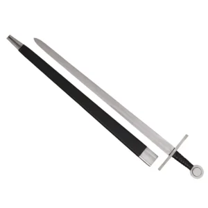 Viking Collector’s Sword – Hand Forged Historical Display with Scabbard