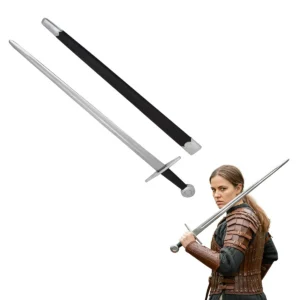 Viking Sword with Scabbard Fully Tempered Steel Blade