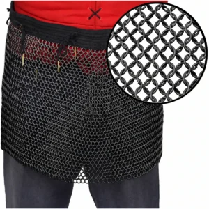 Butted Chainmail Skirt 10mm 16 Gauge