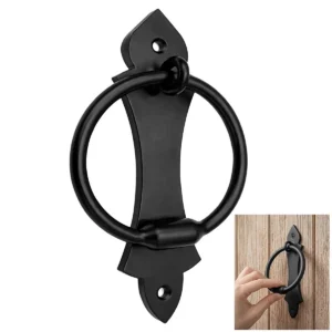 Iron Hand-Forged Medieval Door Knocker – Gothic