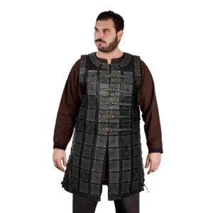 The North Warrior Genuine Leather Scale Armour Medieval Leather LARP, Armor