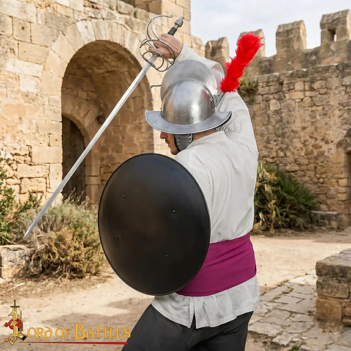 Medieval Round Shield 18 Gauge - Image 5