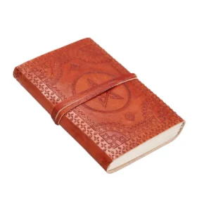 Pentagram Medieval Leather Bound Journal