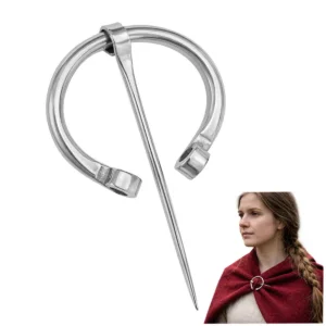 Ever Bright Stainless Steel Penannular Brooch